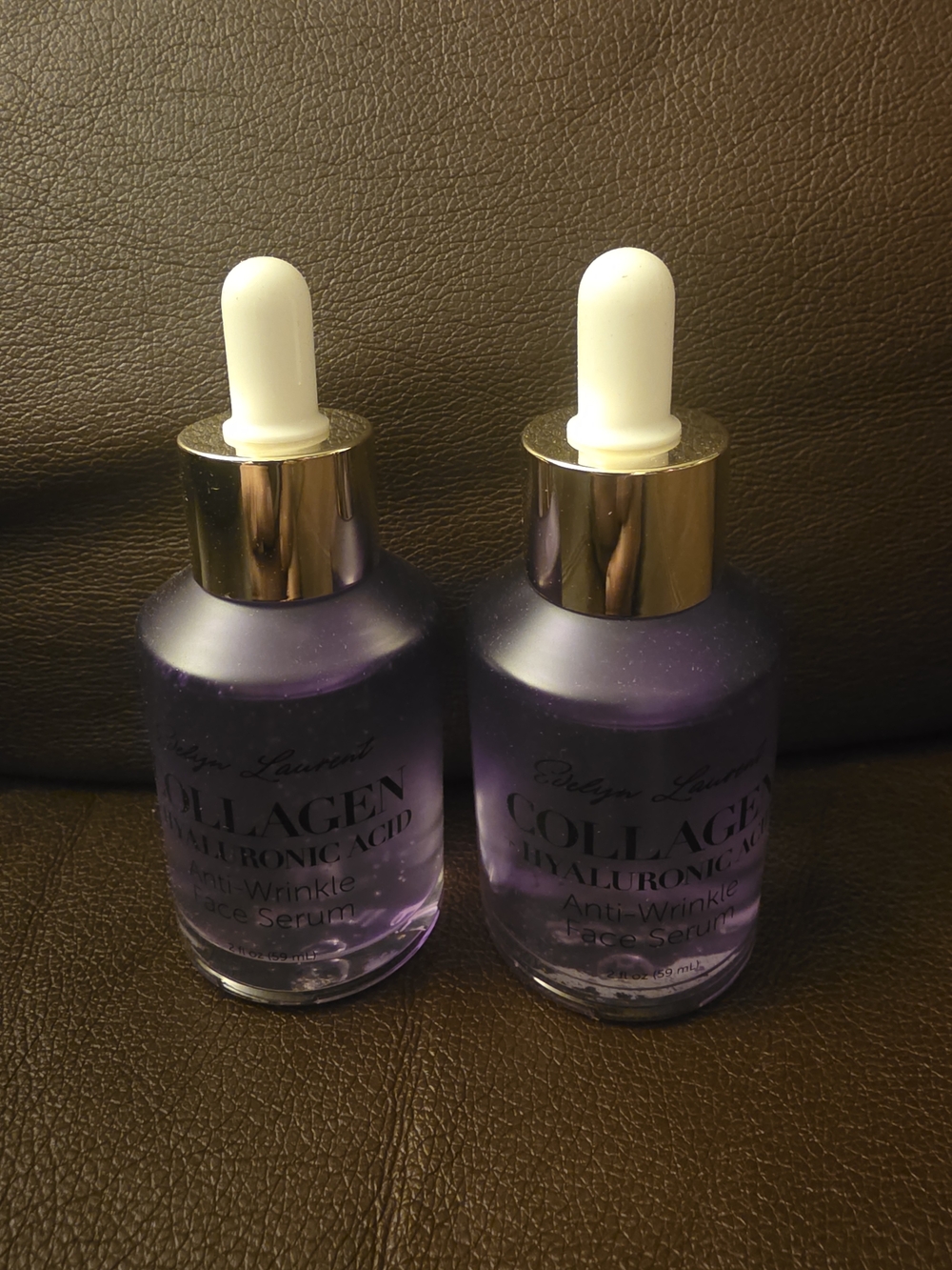 EVELYN LAURENT 2 OZ. Collagen Hyaluronic Acid Anti-Wrinkle Face Serum - Purple